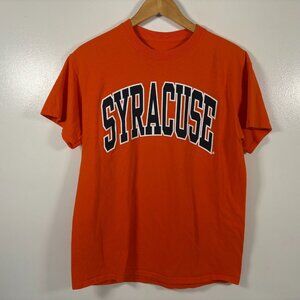 Syracuse T Shirt Womens Size M Real Women Wear Orange NCAA College